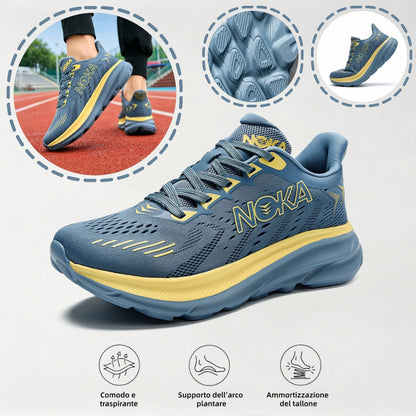 ⏰Sconto del 67%! Ultimo giorno! 👟 Queste scarpe sono perfette per le attività che durano tutto il giorno. Il design con supporto dell'arco plantare riduce efficacemente l'affaticamento.