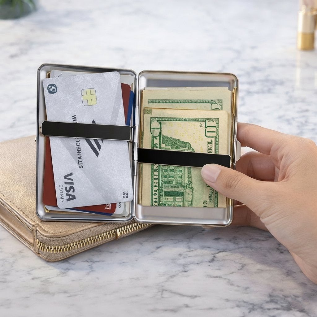 Portfel podróżny z blokadą RFID | TravelShield