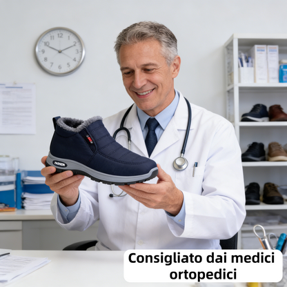 🎉 Offerta speciale di oggi: 70% di sconto - Non perdetevela! ⏰ Scarpe invernali ortopediche dal design ergonomico che alleviano efficacemente il dolore a piedi, ginocchia e schiena - adatte sia a uomini che a donne.