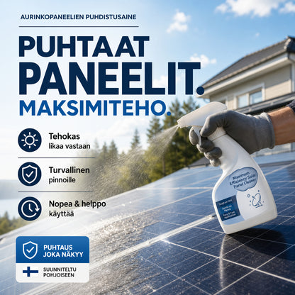 Szybkie usuwanie zanieczyszczeń paneli | SOLARSHIELD
