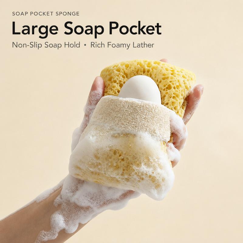 Dwustronny worek do kąpieli z pianką | FoamDuo