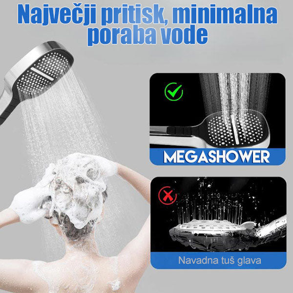 Głowica prysznicowa z potrójnym trybem | TripleSpray