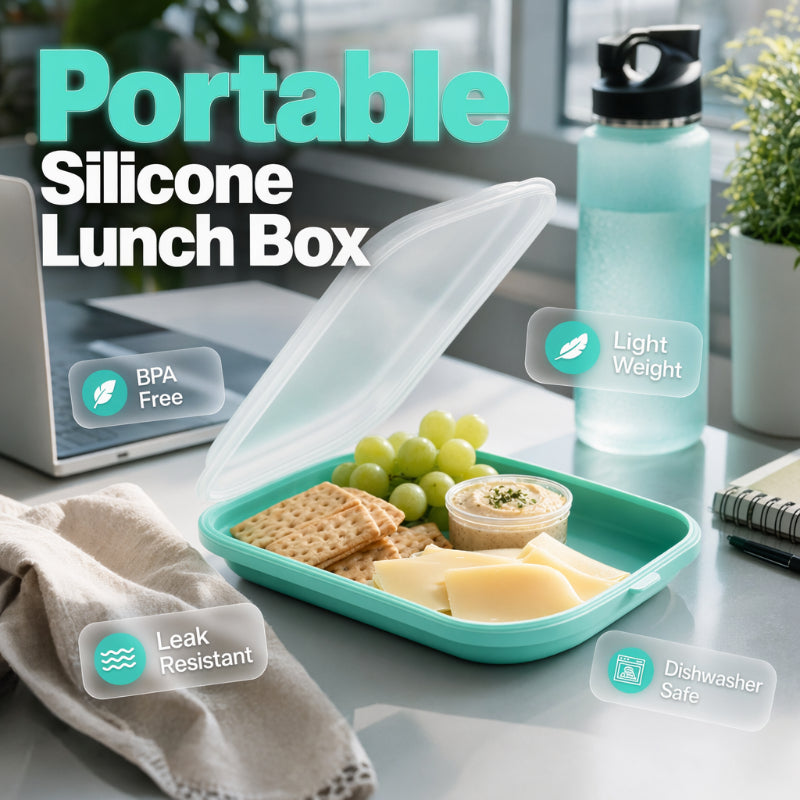 Przenośne silikonowe pudełko na lunch | MEALFLEX