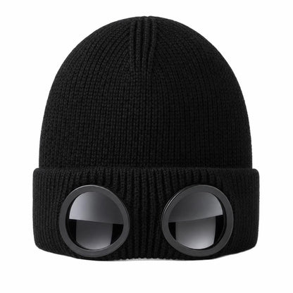 Czapka 2w1 z goglami vintage | RETROCAP