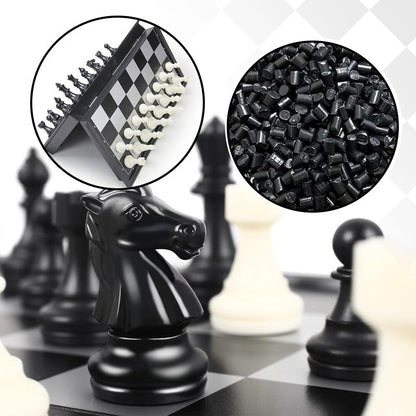 Šah s trdnimi magnetnimi figurami | GRIPCHESS