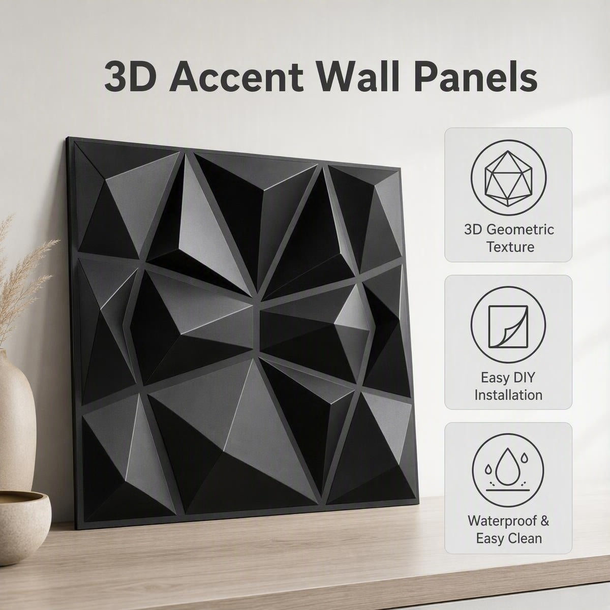 Nowoczesna dekoracja ścienna 3D | ModernWall