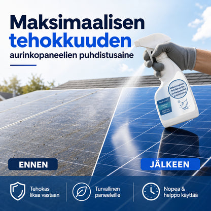 Szybkie usuwanie zanieczyszczeń paneli | SOLARSHIELD