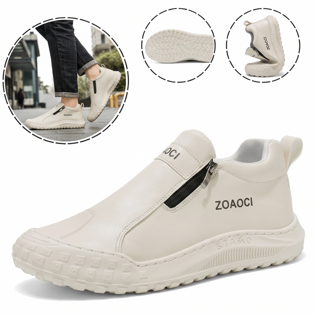 (🎉Ultimo giorno per approfittare dello sconto del 40%, non perdertelo!) 🐂Scarpe ortopediche da uomo, realizzate in pelle di vitello australiana👞 Pelle ✅Cucite a mano, supporto plantare: camminata comoda, allevia il dolore
