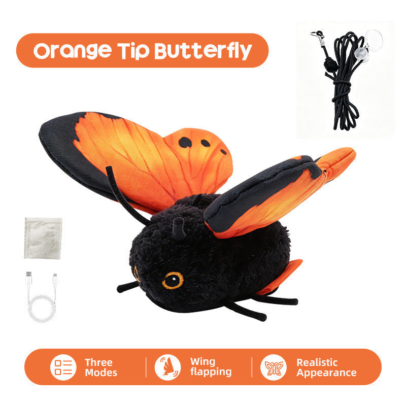 Fruwający motyl na instynkt kota | FlyHunt