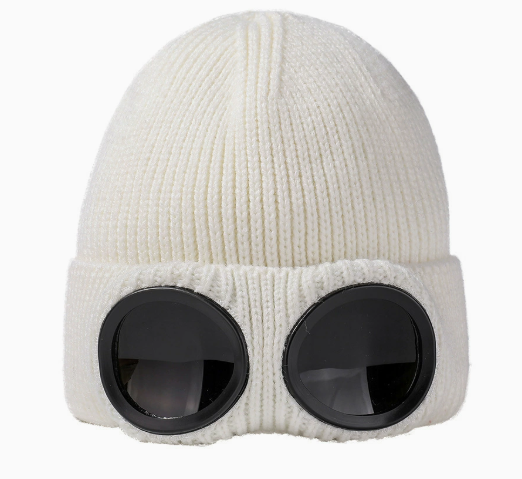 Czapka 2w1 z goglami vintage | RETROCAP