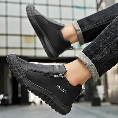 (🎉Ultimo giorno per approfittare dello sconto del 40%, non perdertelo!) 🐂Scarpe ortopediche da uomo, realizzate in pelle di vitello australiana👞 Pelle ✅Cucite a mano, supporto plantare: camminata comoda, allevia il dolore