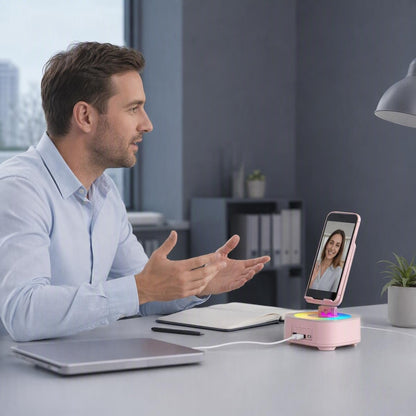 Obrót 360° i głośnik do tabletu | SPINSPEAK