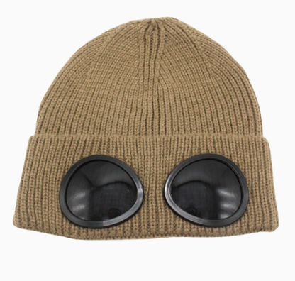 Czapka 2w1 z goglami vintage | RETROCAP
