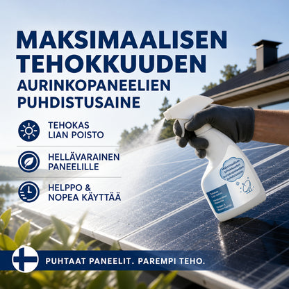 Szybkie usuwanie zanieczyszczeń paneli | SOLARSHIELD