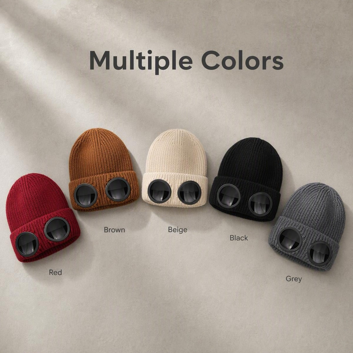 Czapka 2w1 z goglami vintage | RETROCAP