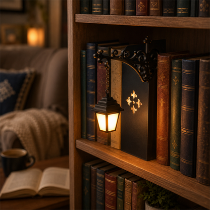 Vintage svetilka knjižni opornik | BOOKLAMP