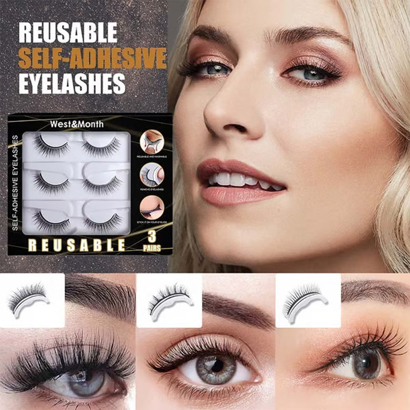 Samoprzylepne rzęsy bez kleju | LASHWEAR