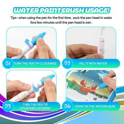 Barvanka z vodnimi barvami za otroke, brez nereda | WONDERINK