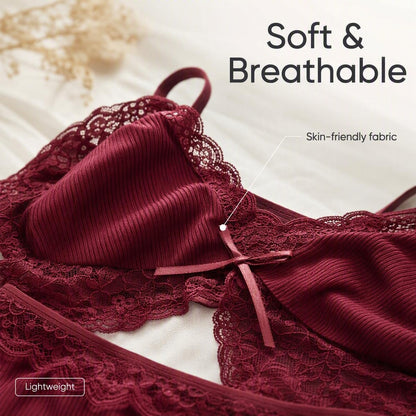 Miękka piżama koronkowa do snu | SOFTLACE