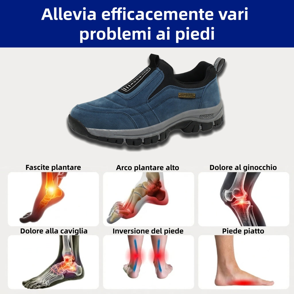 Ultimo giorno! Sconto del 70%! ✅ Scarpe ortopediche mediche progettate specificamente per chi soffre di problemi ai piedi, per alleviare il dolore alla schiena, alle articolazioni e ai piedi.