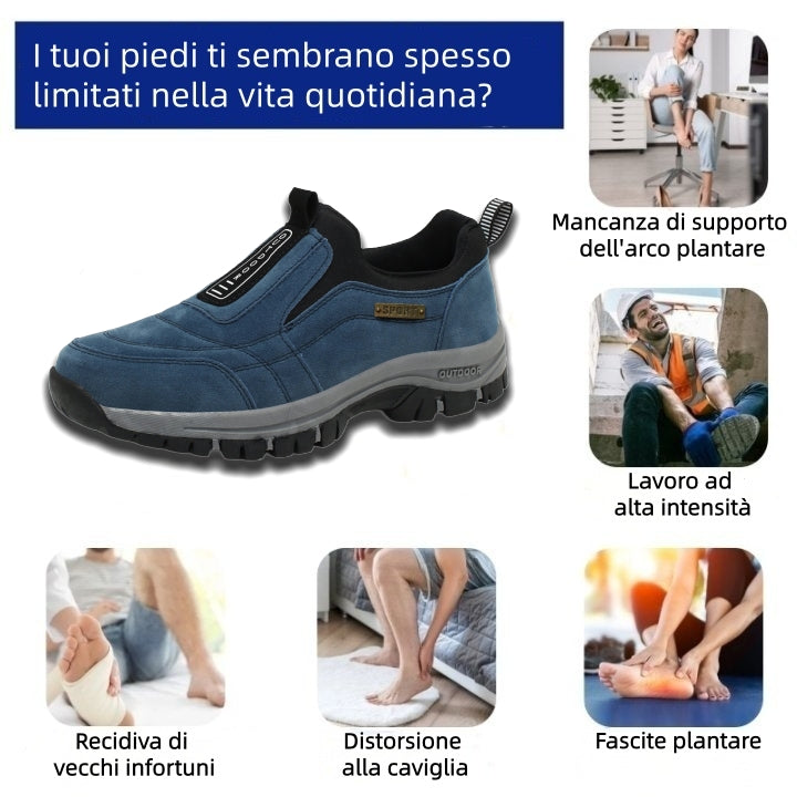 Ultimo giorno! Sconto del 70%! ✅ Scarpe ortopediche mediche progettate specificamente per chi soffre di problemi ai piedi, per alleviare il dolore alla schiena, alle articolazioni e ai piedi.