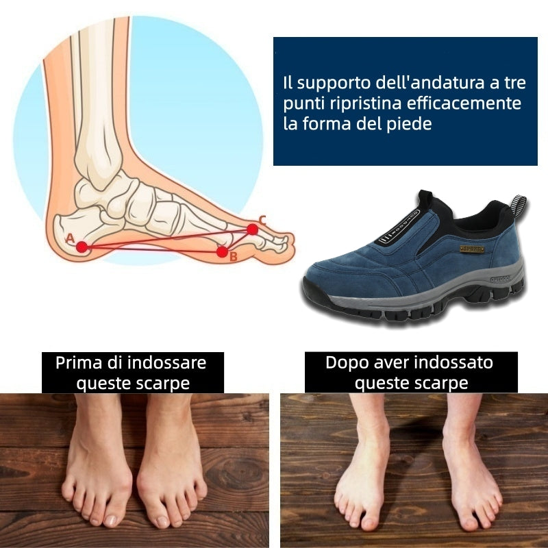 Ultimo giorno! Sconto del 70%! ✅ Scarpe ortopediche mediche progettate specificamente per chi soffre di problemi ai piedi, per alleviare il dolore alla schiena, alle articolazioni e ai piedi.